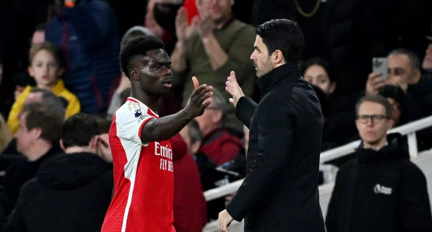 Mikel Arteta delivers a one-word update on Bukayo Saka after final day heartbreak.